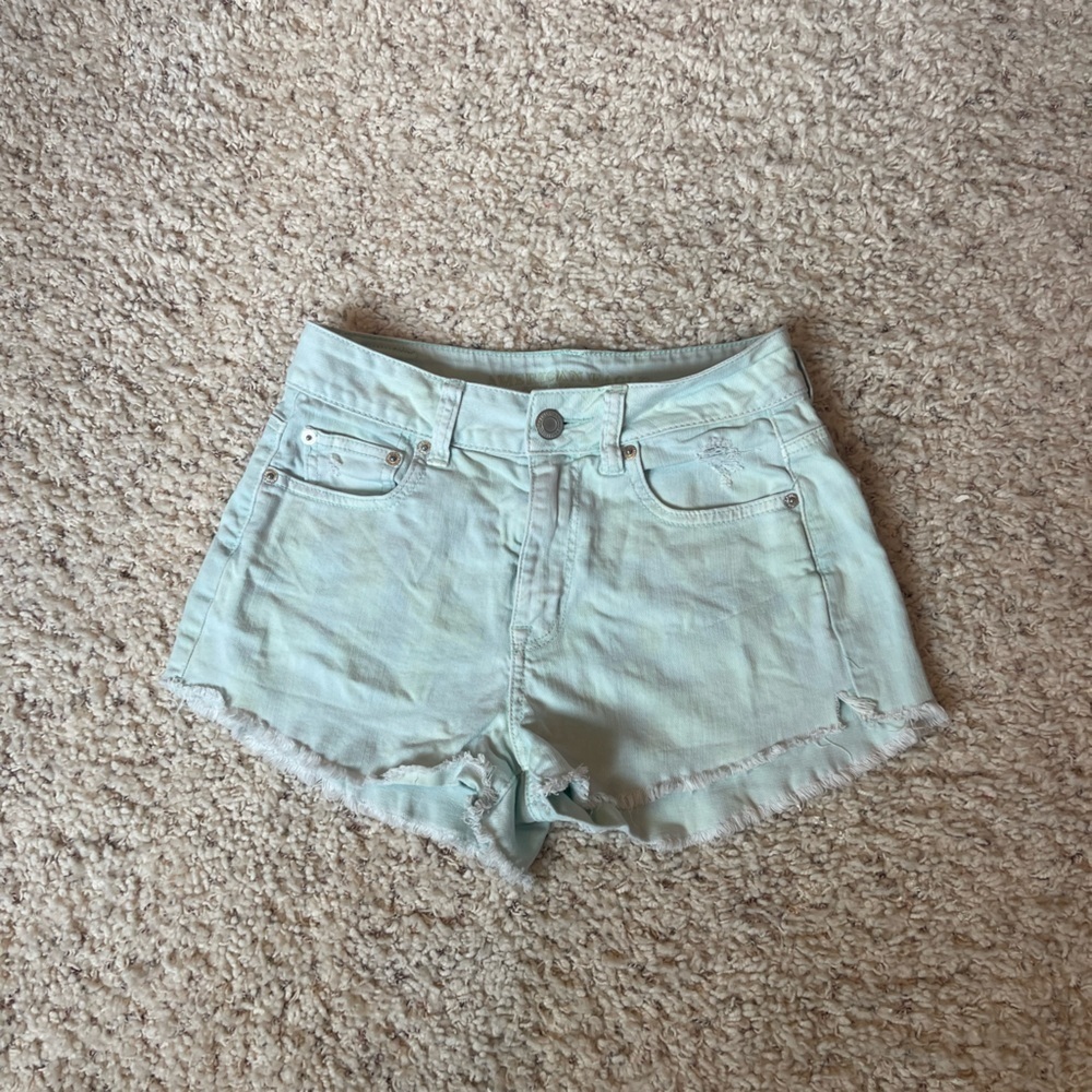 American Eagle Blue Denim Shorts